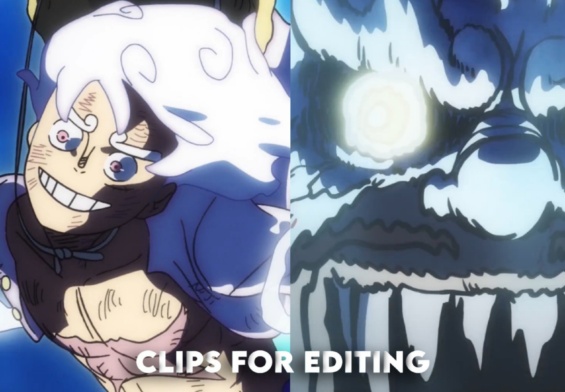 Luffy vs Kaido Clip