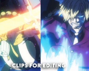 Sanji vs Queen Clip