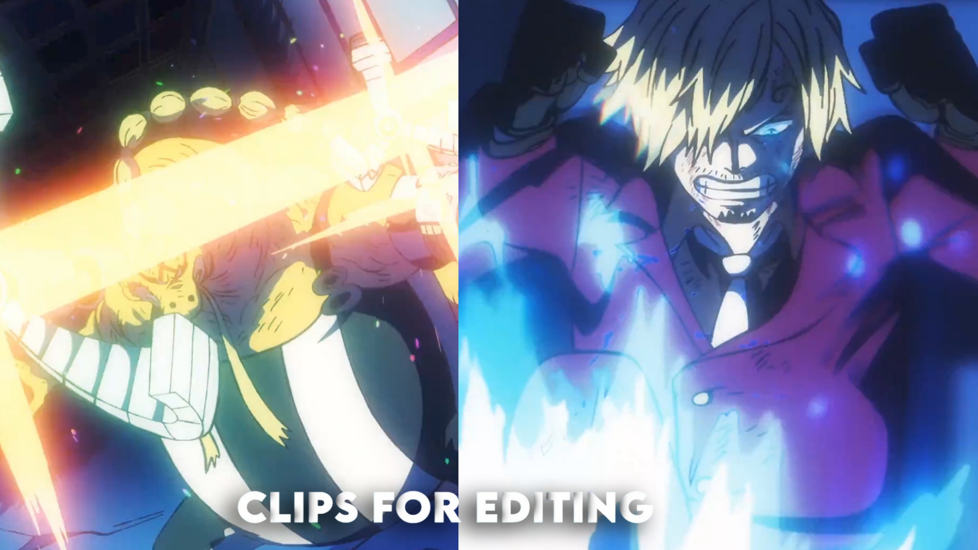 Sanji vs Queen Clip