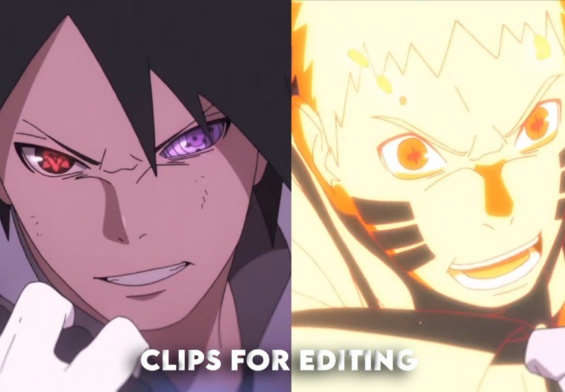 Naruto and Sasuke vs Momoshiki Clip