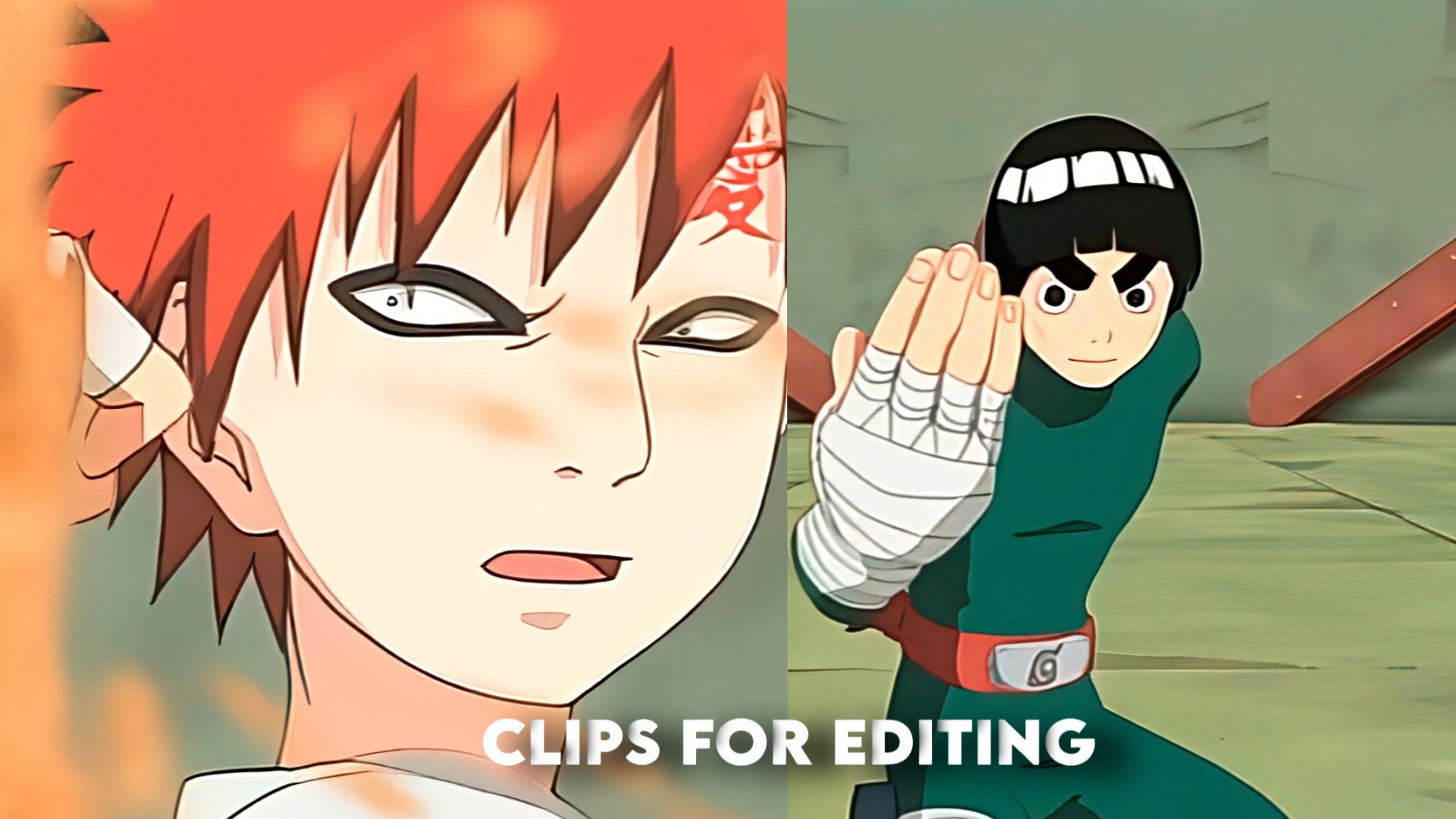 Gaara vs Rock Lee Clip