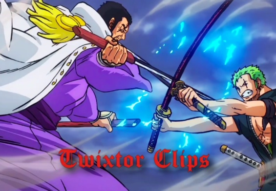 Zoro vs Fujitora Raw Clip