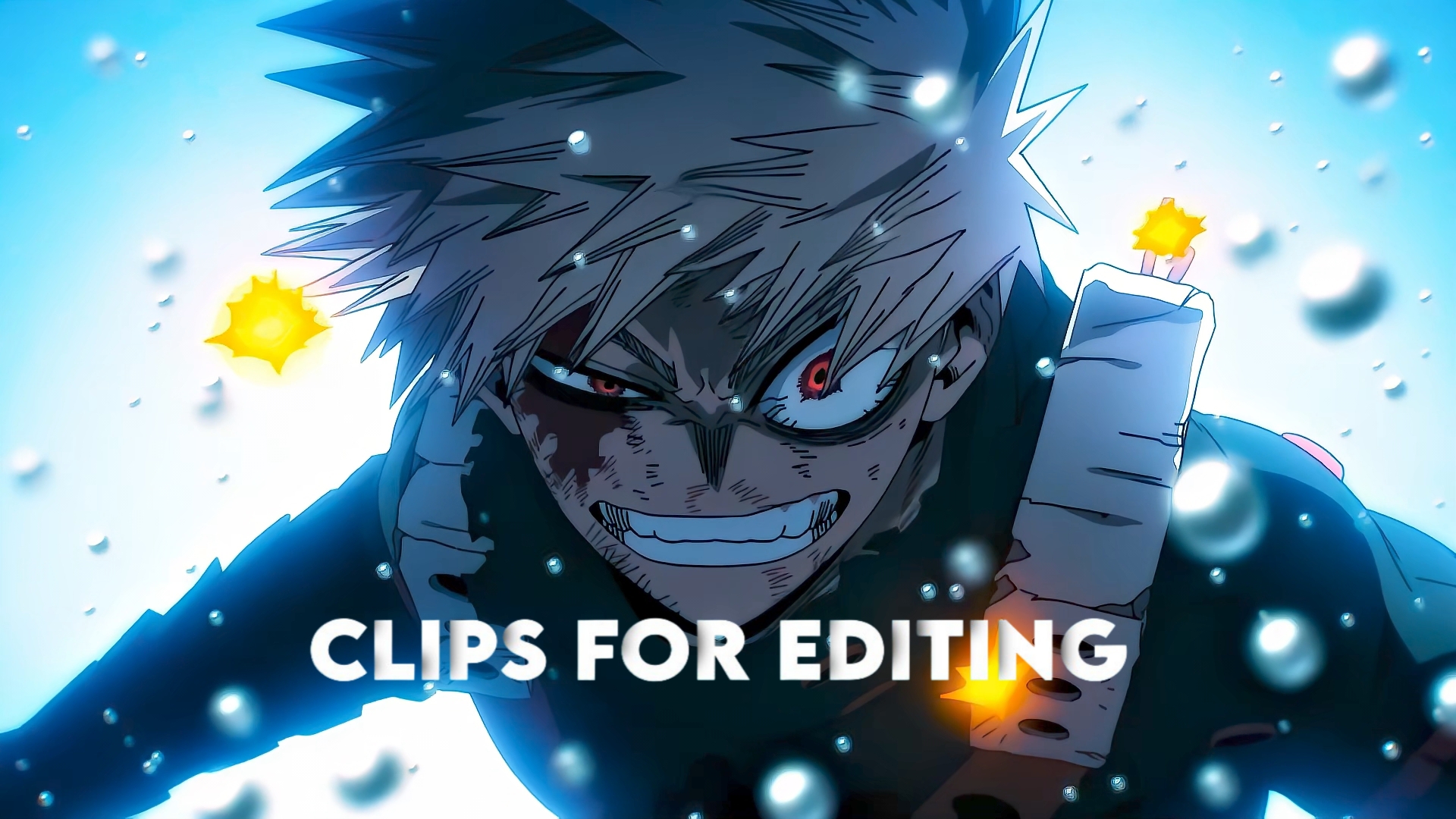 Bakugo vs All for One Raw Clips