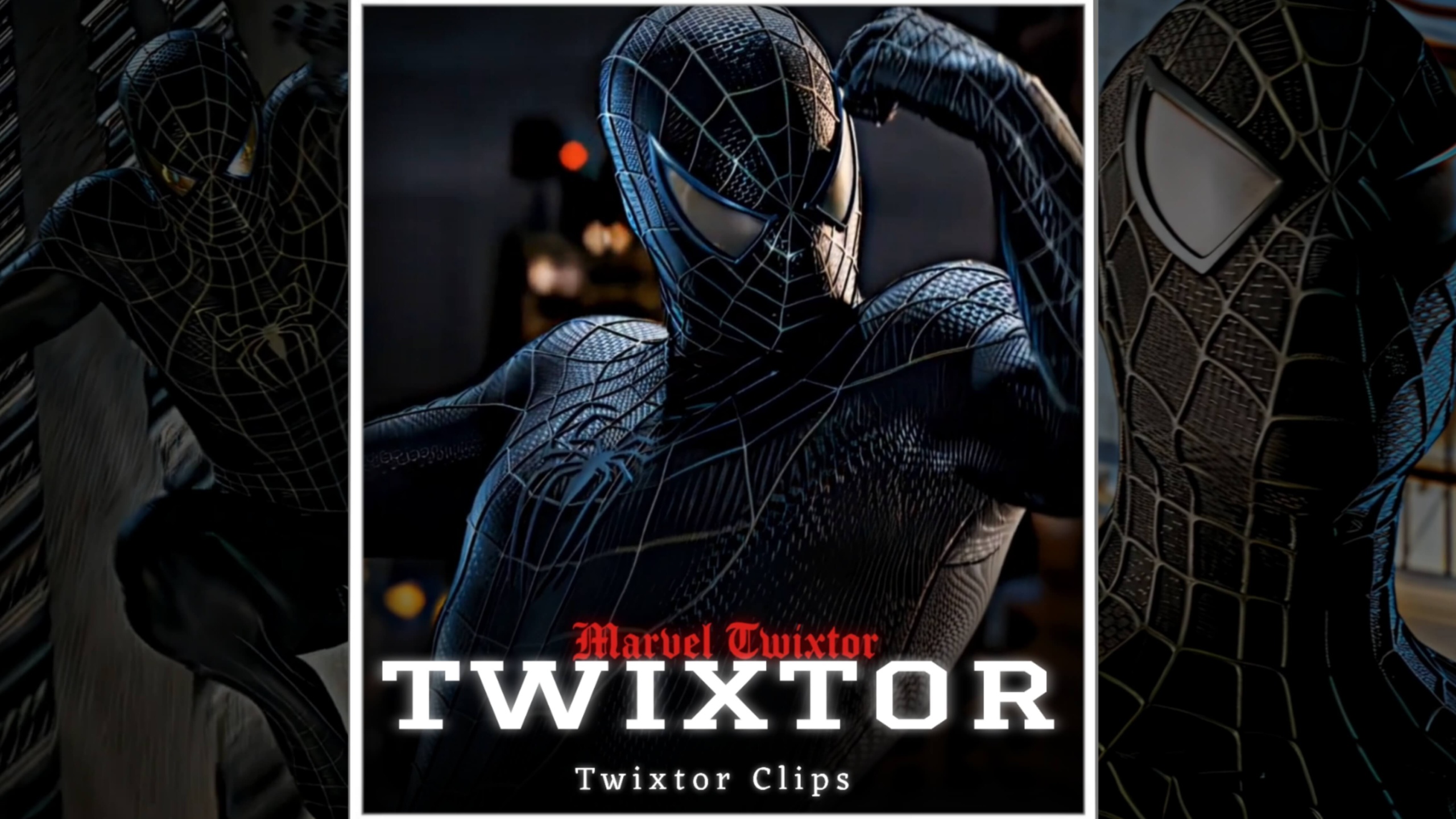 Black Spider Man Scenepack