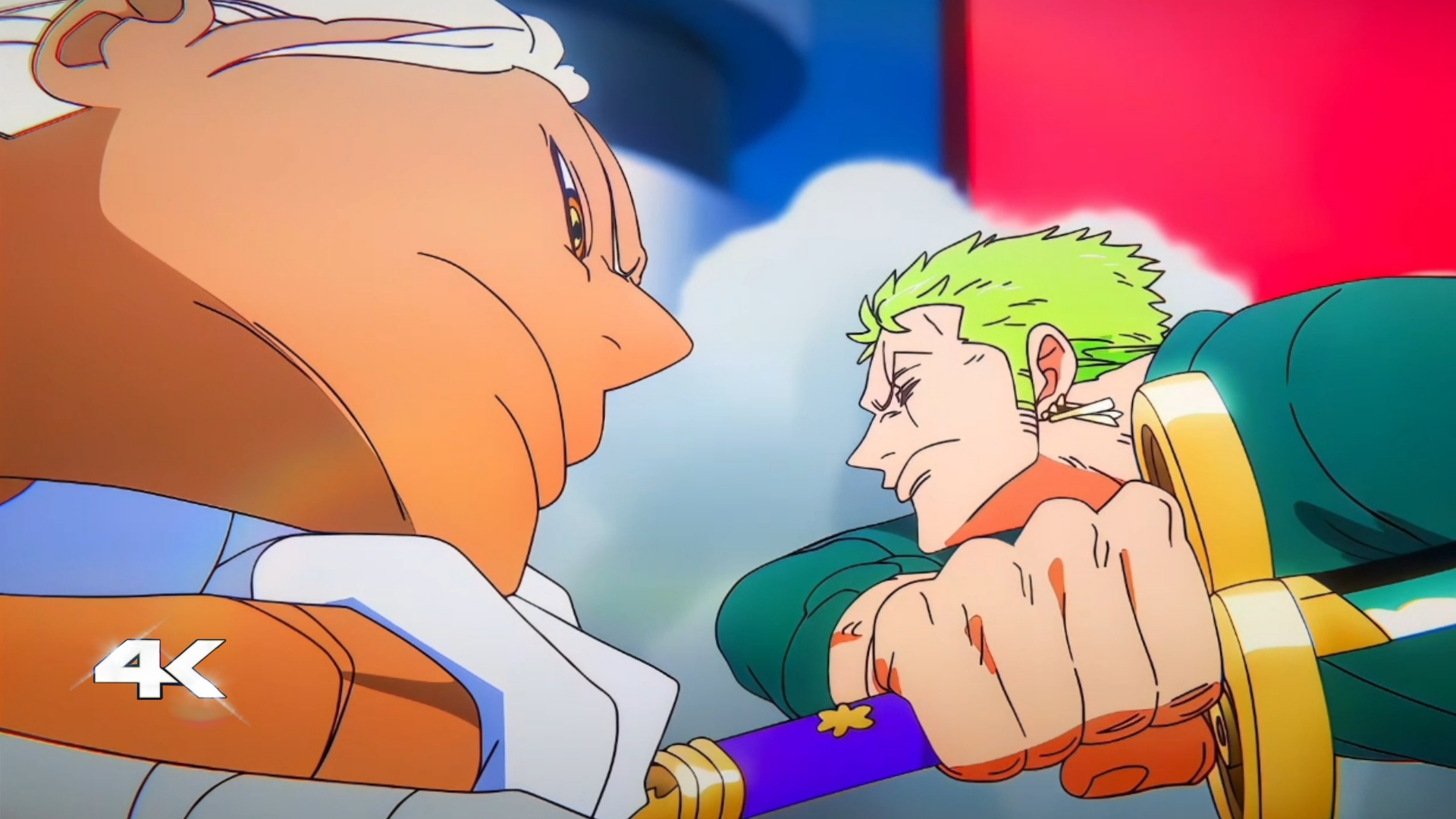 Zoro vs Seraphim Clip