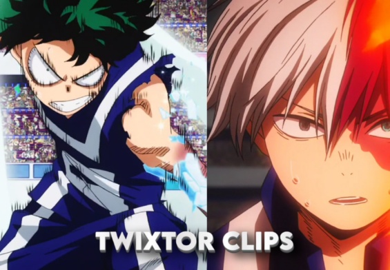Midoriya vs Todoroki Clip