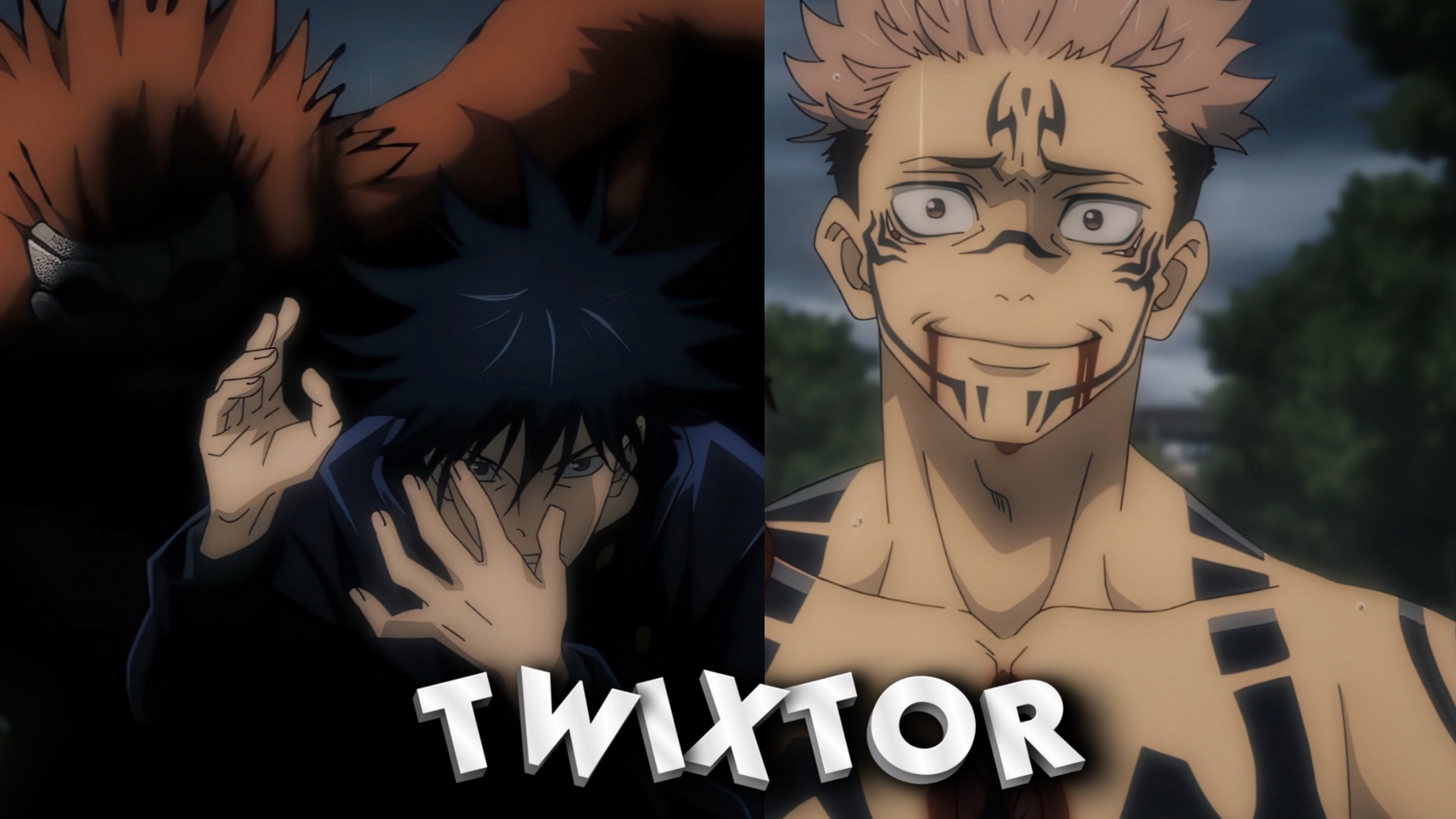 Sukuna vs. Megumi Raw Clip