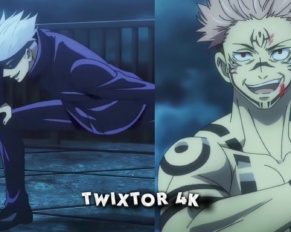 Gojo vs Sukuna Twixtor