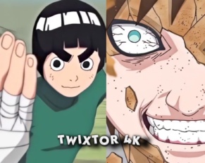 Gaara vs Rock Lee Twixtor