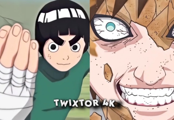 Gaara vs Rock Lee Twixtor