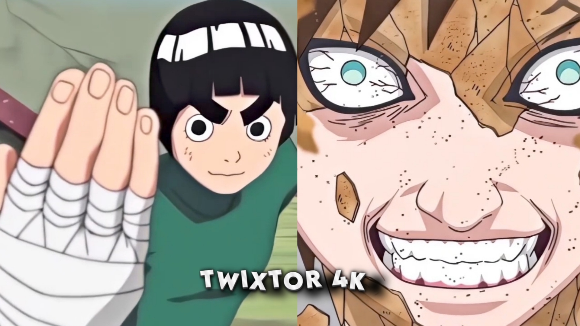 Gaara vs Rock Lee Twixtor