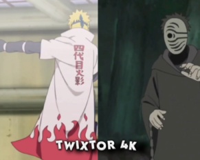 Minato vs Obito Twixtor
