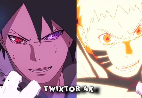 Naruto and Sasuke vs Momoshiki Twixtor
