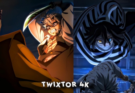 Sanemi and Obanai vs Demons Twixtor