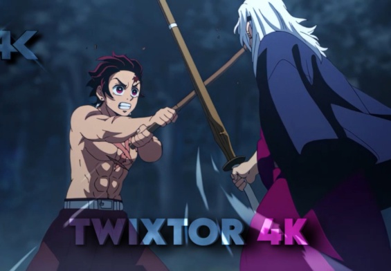Tanjiro vs Tengen Uzui Twixtor