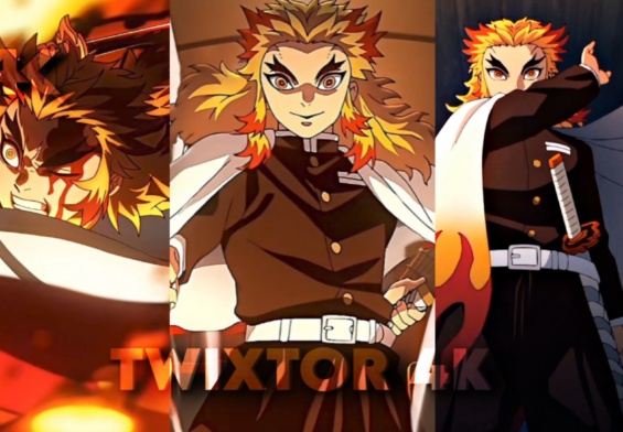 Rengoku Flame Breathing Twixtor