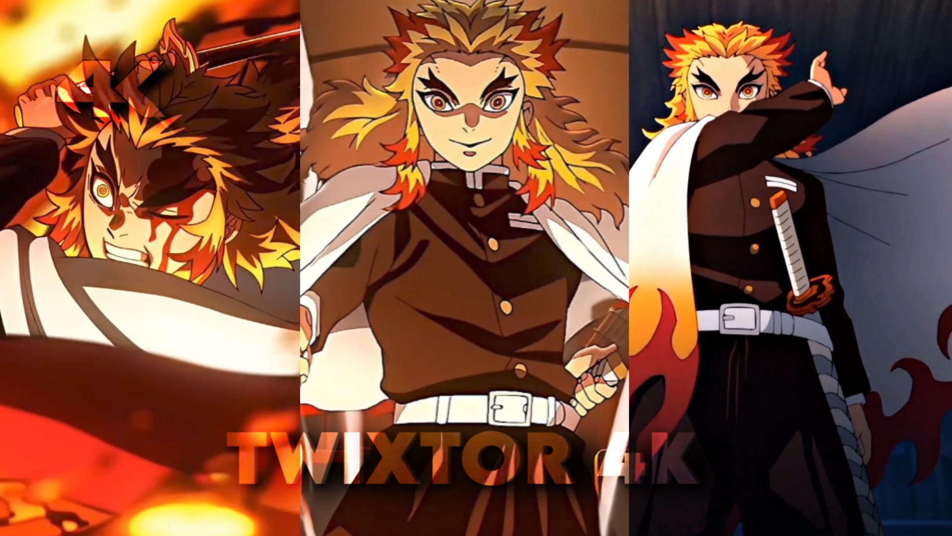 Rengoku Flame Breathing Twixtor