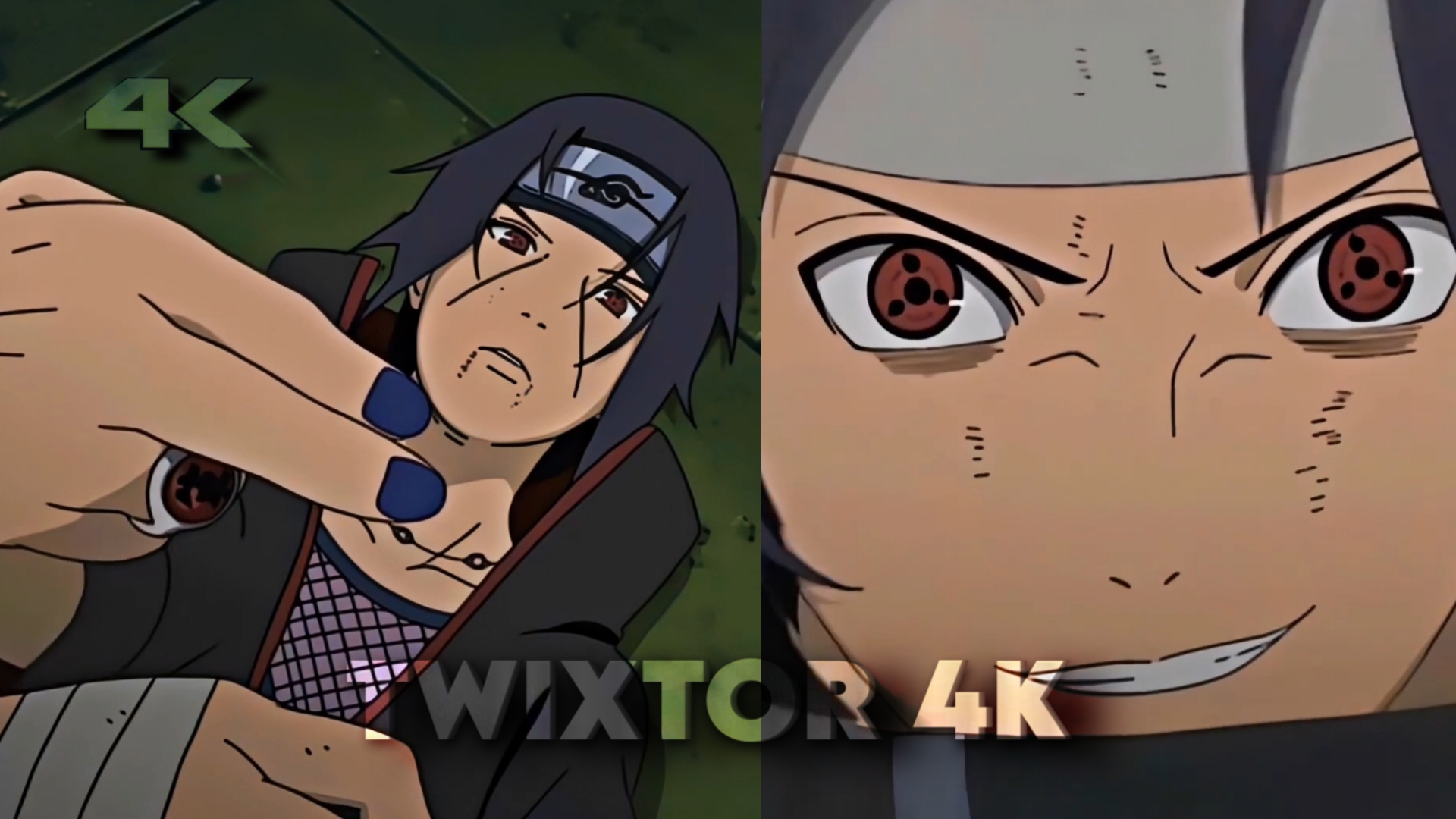 Itachi vs Sasuke Twixtor