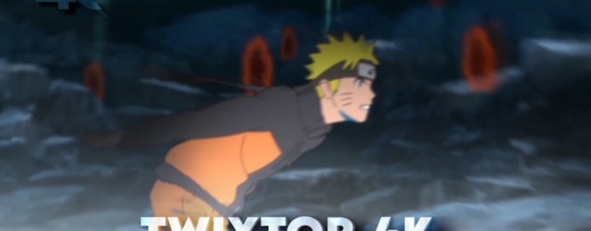 Naruto Opening Twixtor 4K