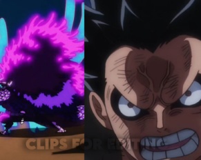 Monkey D Luffy vs Kaido Raw Clips