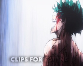 Midoriya vs Muscular Guy Raw Clips