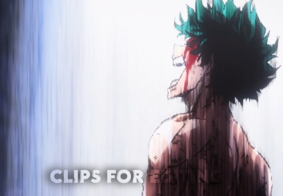Midoriya vs Muscular Guy Raw Clips