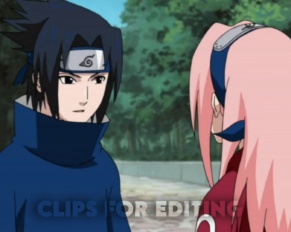 Sasuke and Sakura Clip Raw