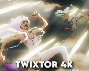 Bonney and Luffy Nika Punch Twixtor