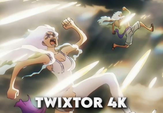 Bonney and Luffy Nika Punch Twixtor