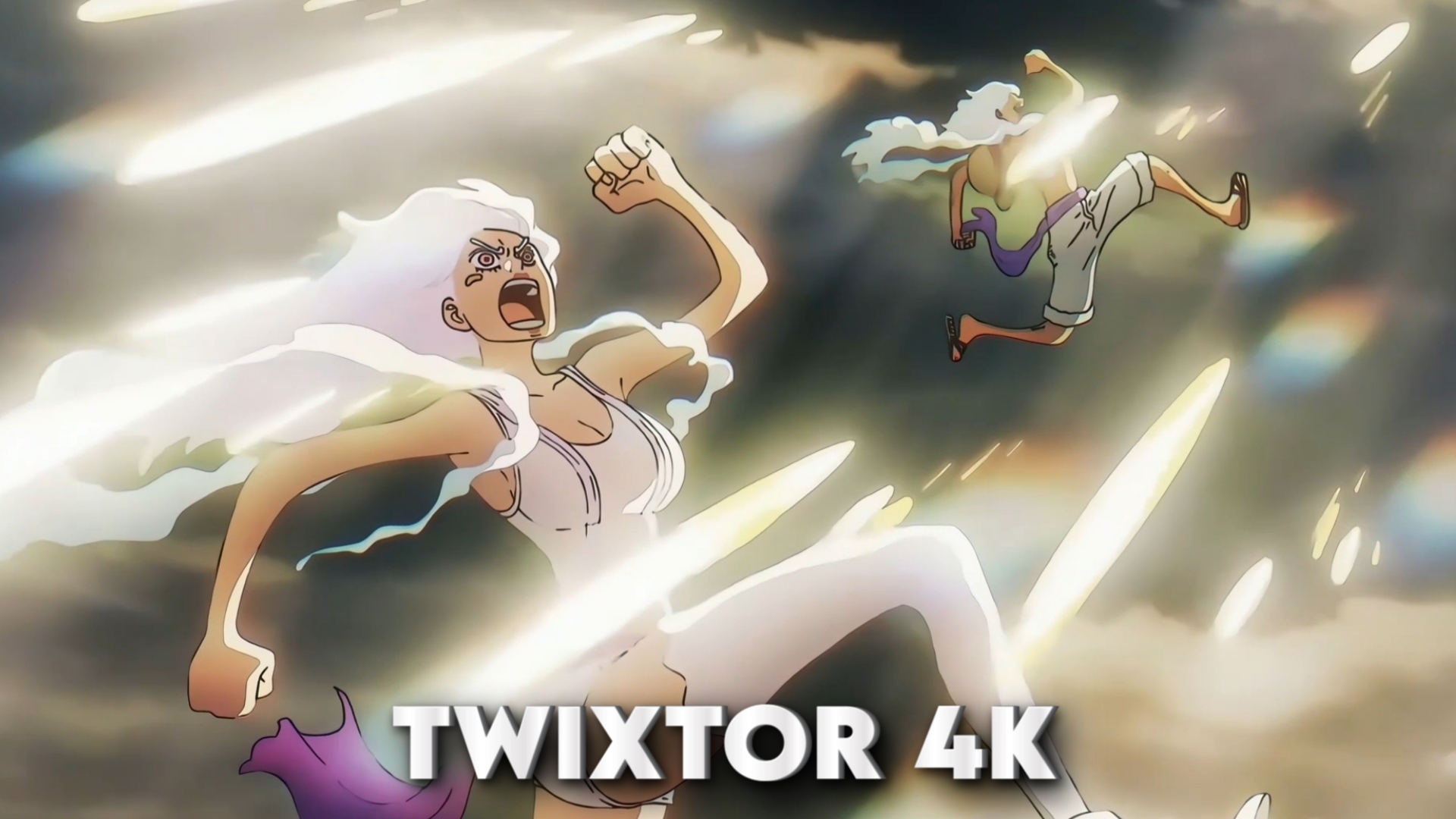 Bonney and Luffy Nika Punch Twixtor