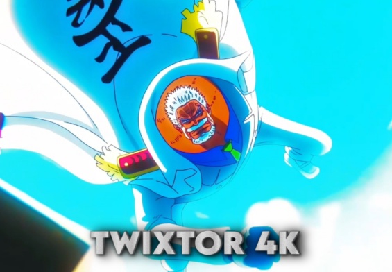 Garp vs Kuzan Twixtor