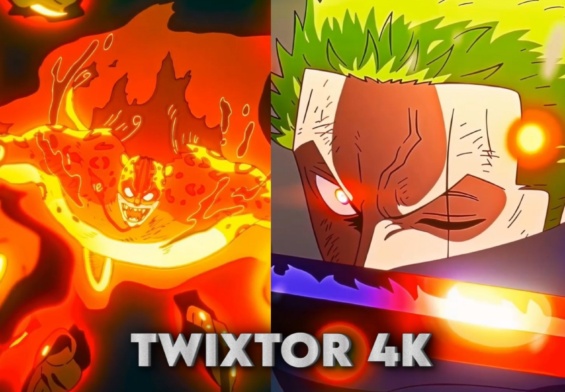 Zoro vs Lucci Twixtor
