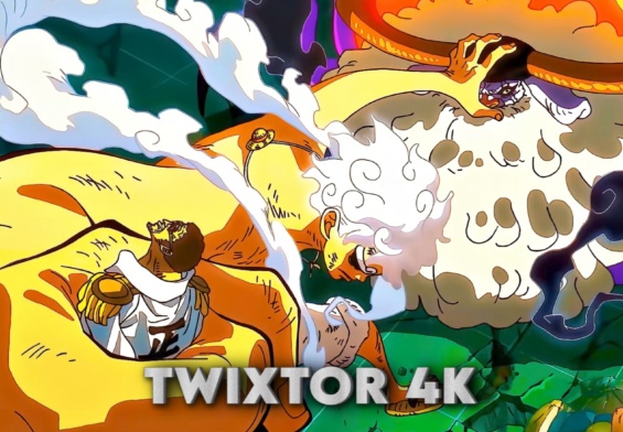 Luffy Captures Saturn and Kizaru