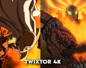 Saitama vs Monster King Twixtor