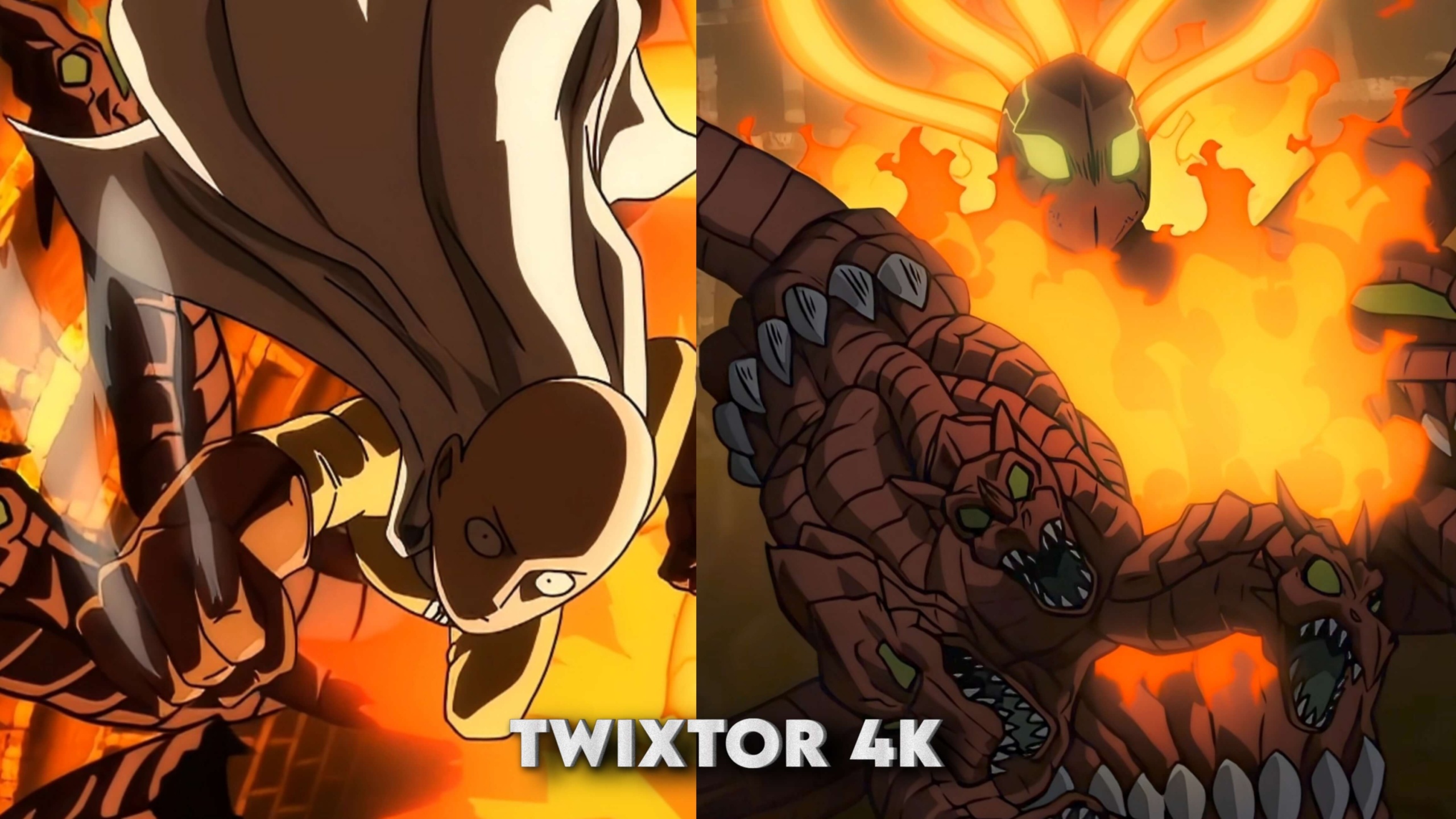 Saitama vs Monster King Twixtor