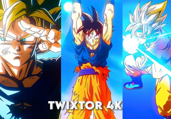 Goku Twixtor 4K