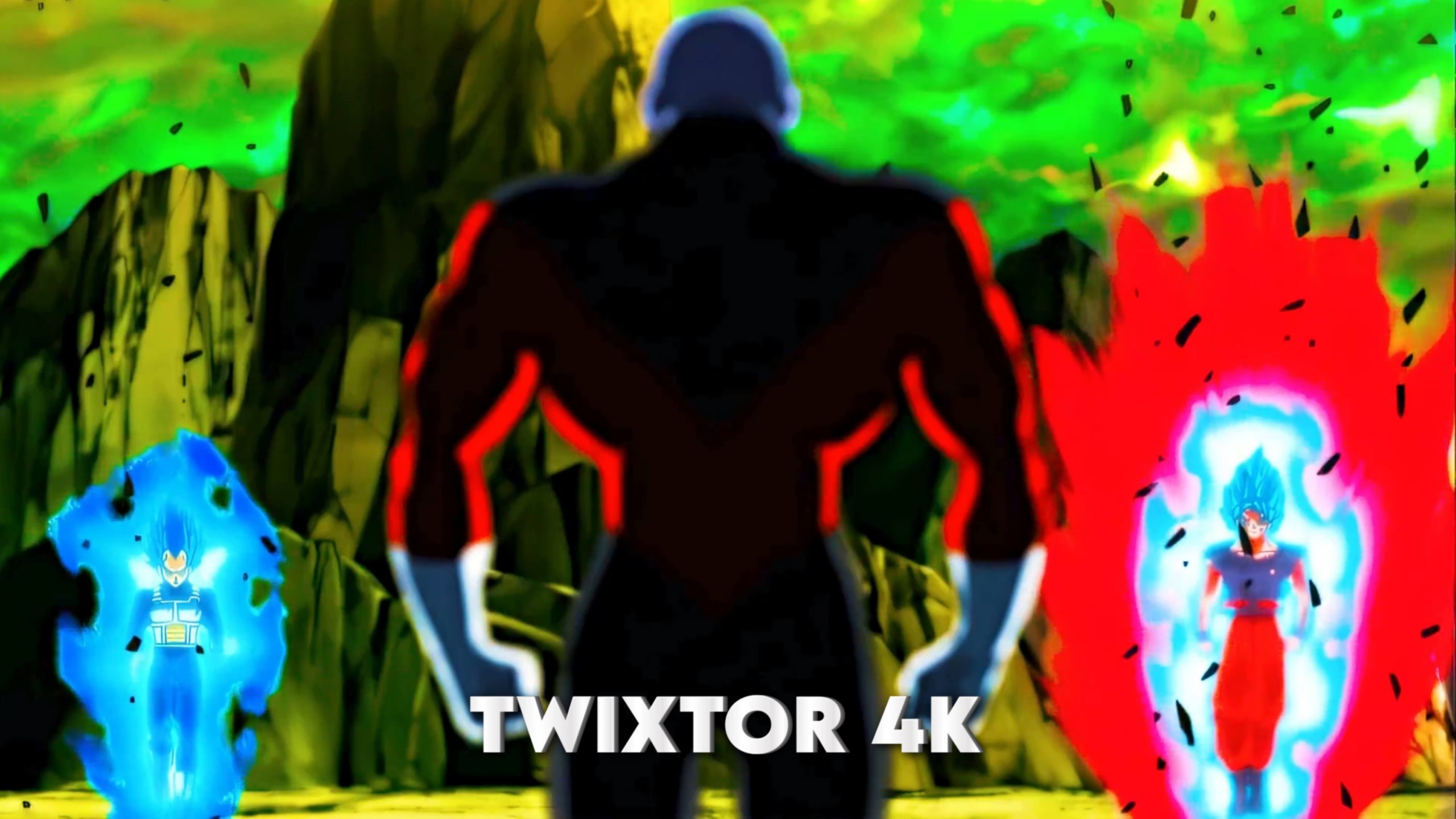Jiren vs Goku and Vegeta Twixtor