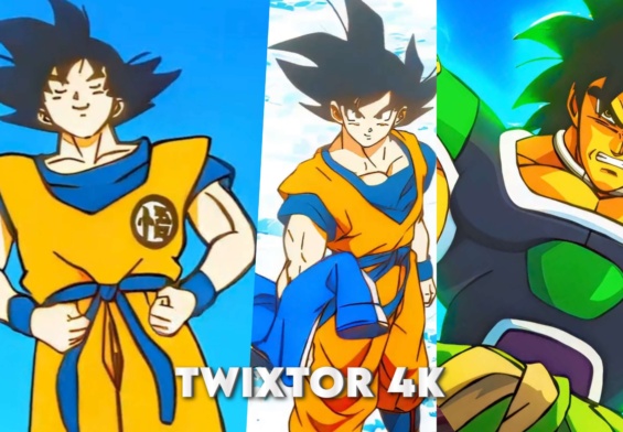 Goku Warming Up Twixtor