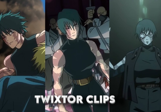 Maki Zenin vs Zenin Clan Twixtor