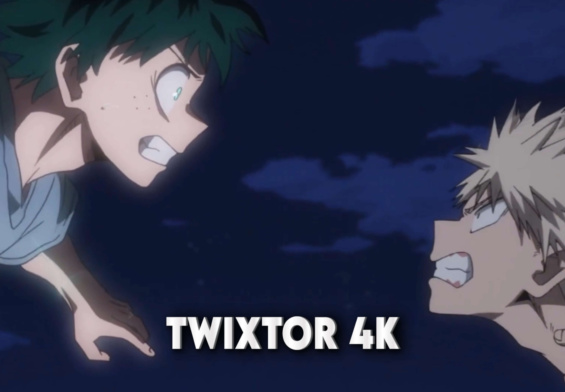 Midoriya vs Bakugo Twixtor