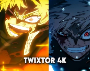 Bakugo vs All For One Twixtor