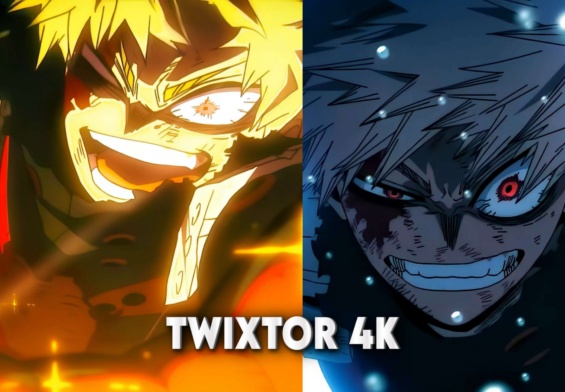 Bakugo vs All For One Twixtor