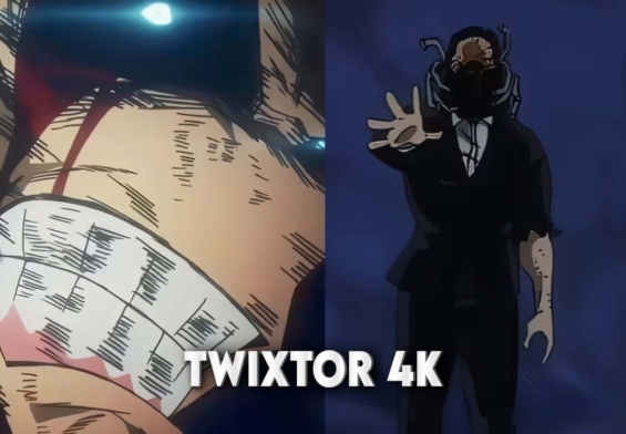 All Might vs All For One Twixtor