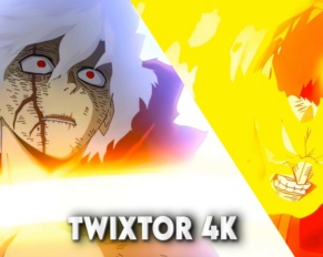 Shigaraki vs Endeavor Twixtor