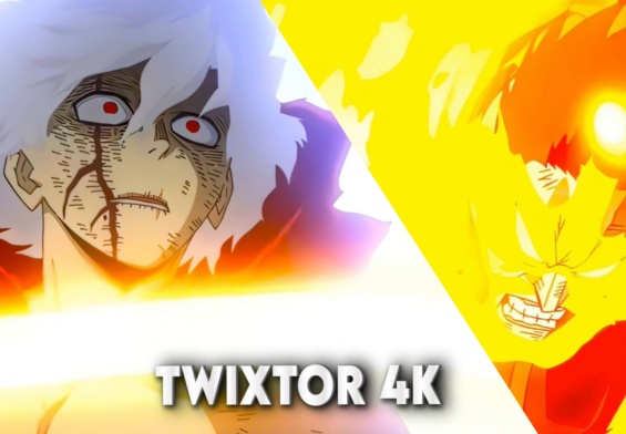 Shigaraki vs Endeavor Twixtor