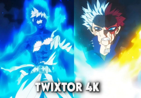 Toya vs Shoto Todoroki Twixtor