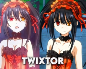 Kurumi Tokisaki Twixtor