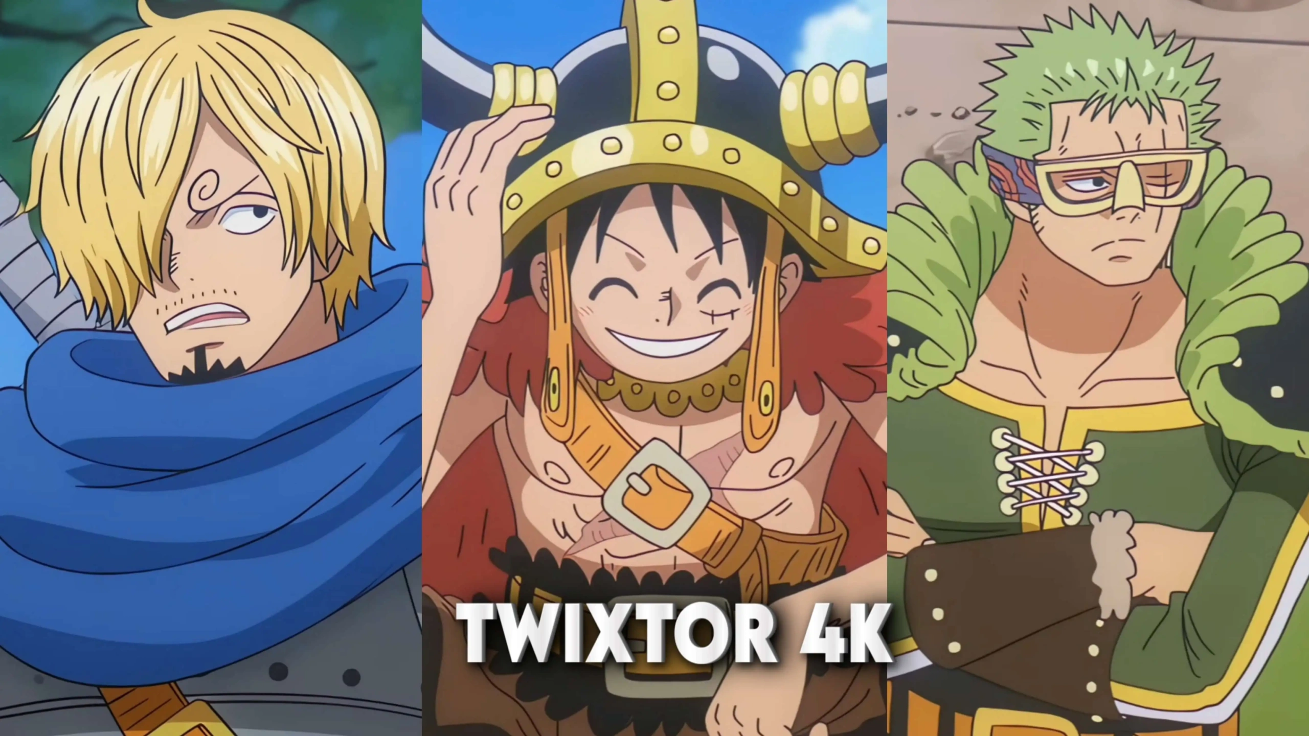 Luffy Zoro Sanji Enter Elbalf Twixtor
