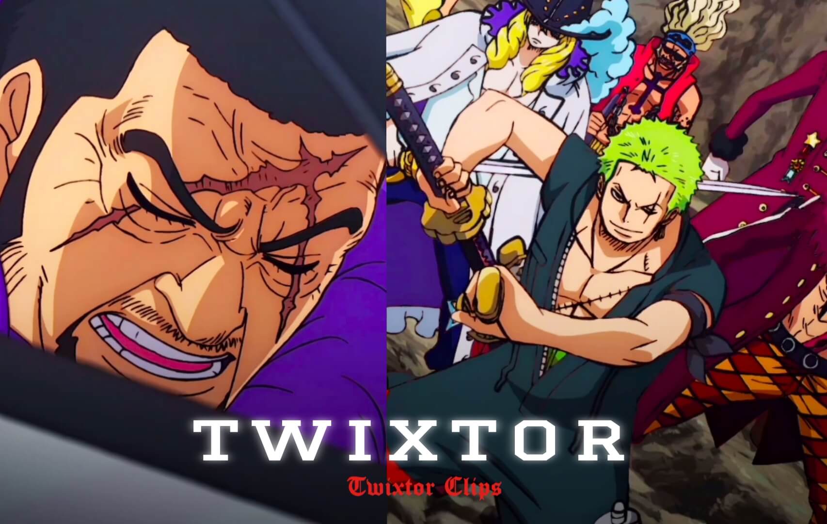 Zoro vs Fujitora Raw Clip