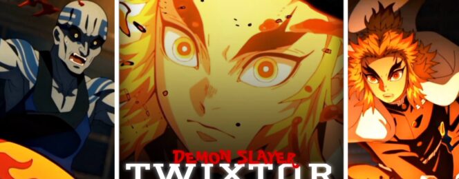 Rengoku vs Demon Twixtor 4K